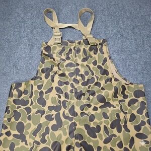 Stearns Drywear Camo‎ Bib Overalls Men XXL PVC Waterproof Fishing Hunting Waders